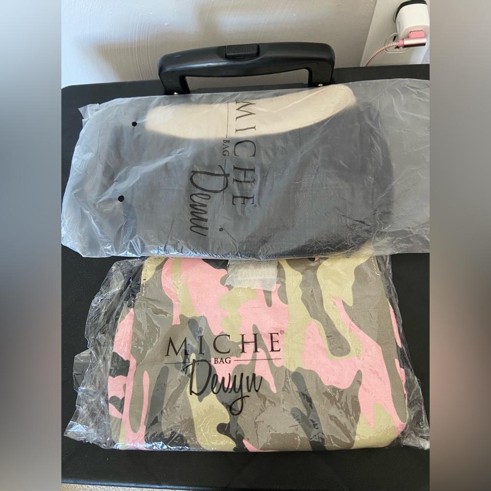 Miche Bag Shells in Pink Camo and Black